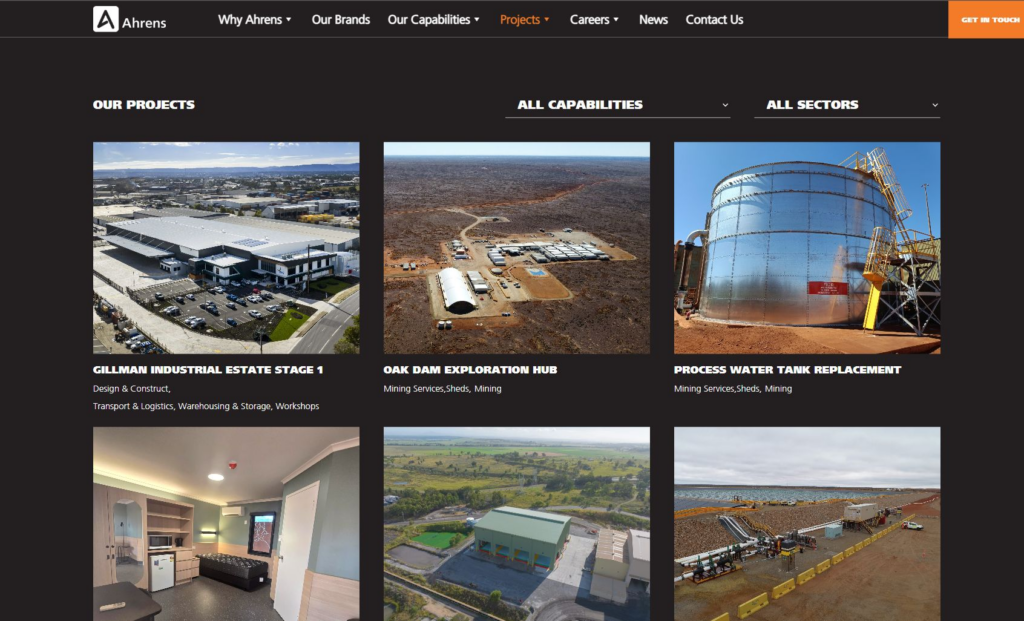 Ahrens — Project directory